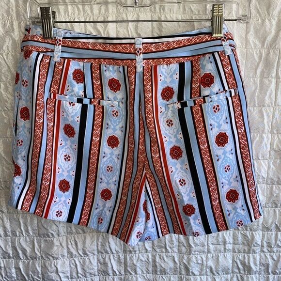 NWOT LOFT Costa Tie Waist Printed Fluid Shorts - Picture 7 of 12